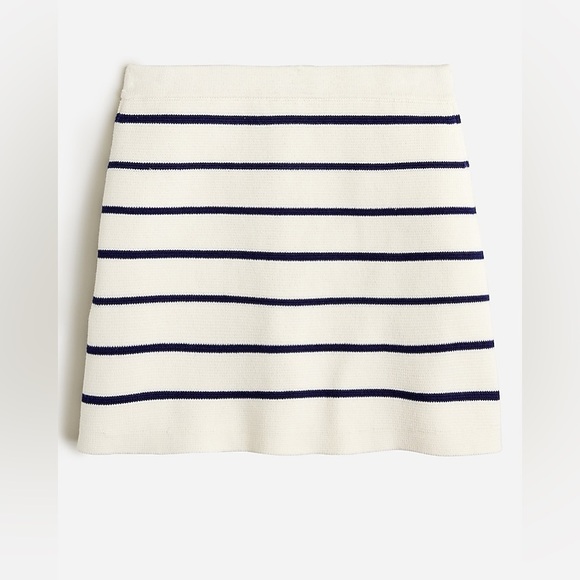 NWOT J. Crew Crewcuts Girls' sweater-skirt in stripe - Picture 3 of 8
